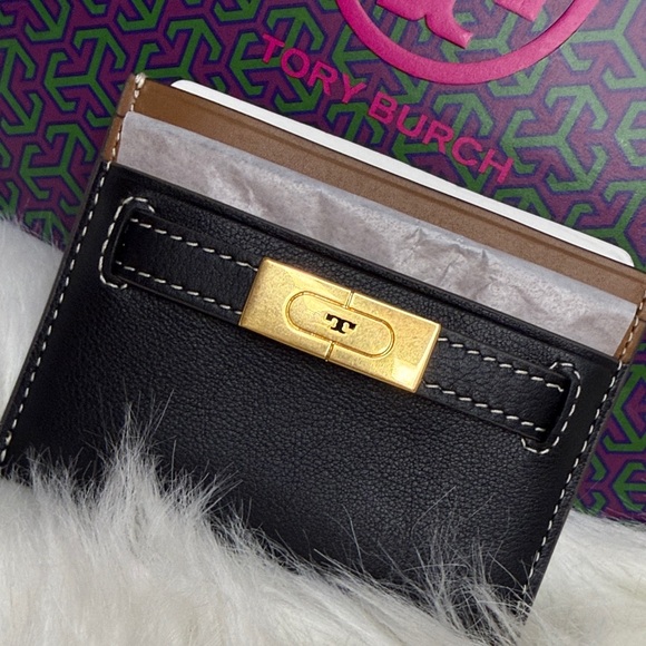 Tory Burch Two-Toned Card Holder - Picture 3 of 3